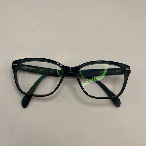 Marchon NYC Eyeglasses M-5801 320 Designer Frames Only Green 53-16-140 - Picture 2 of 6